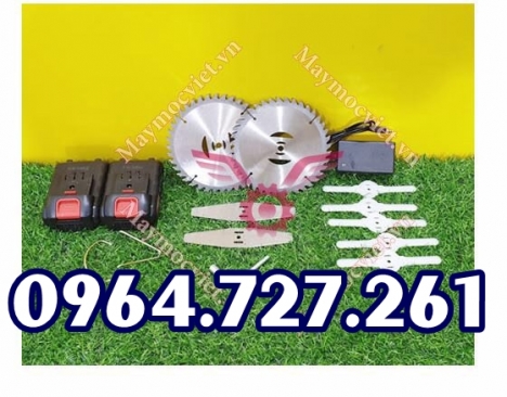 Máy cắt cỏ dùng pin Lithium Sumo LT36V kèm 9 lưỡi dao