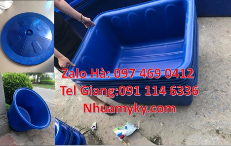 Thùng nhựa dung tích lớn, thùng nuôi cá, thùng đựng hạt nhựa Thùng nhựa dung tích lớn, Thùng nhựa
