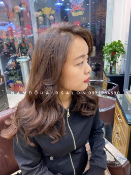 Uốn Nhuộm Sóng Tóc Lỡ Uy Tín Giá Rẻ Hoài Đức - Nam Đỗ Hair Salon