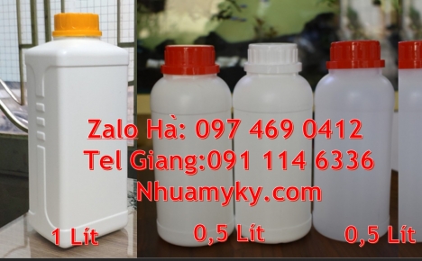 Chai nhựa 1l cao cấp, Chai nhựa cao cấp, Chai 500ml màu trong, Sỉ lẻ chai 0.5l, giá bán chai 1l, bán