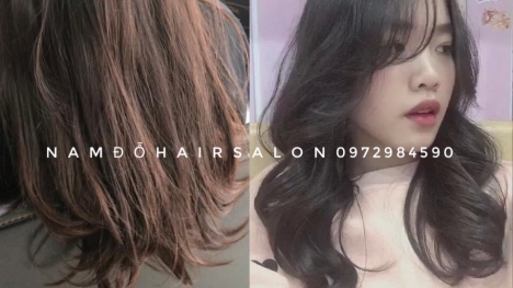 Địa chỉ Uốn Sóng Nước Tóc Lỡ Uy Tín Giá Rẻ Hoài Đức - Nam Đỗ Hair Salon