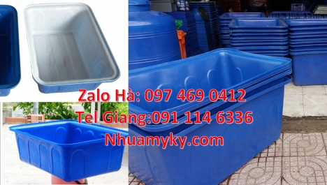 Thùng nhựa dung tích lớn, thùng nuôi cá, thùng đựng hạt nhựa Thùng nhựa dung tích lớn, Thùng nhựa
