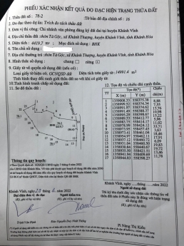 Sở Hữu Ngay Lô Đất Đẹp Vị Trí Đắc Địa Tại Xã Khánh Thượng, Huyện Khánh Vĩnh, Khánh Hòa