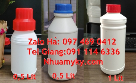 Chai nhựa 1l cao cấp, Chai nhựa cao cấp, Chai 500ml màu trong, Sỉ lẻ chai 0.5l, giá bán chai 1l, bán