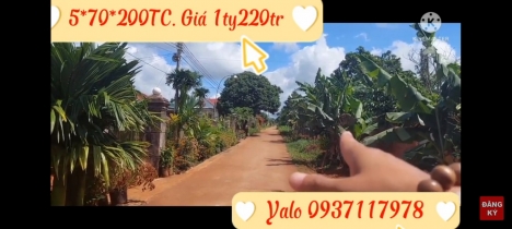 Bán lô đất 2 mặt tiền Quốc lộ 14 và đường lô 2, Chư sê, Gia Lai. Giá 1ty220
