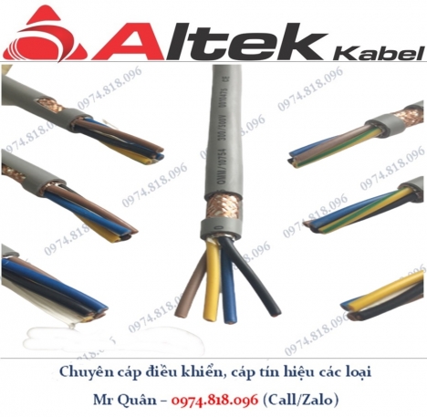 Cung cấp cáp điều khiển Altek Kabel toàn quốc