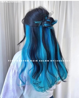 Tóc uốn layer xoăn sóng tự nhiên - Tiệp Nguyễn Academy