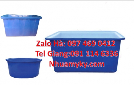 Thùng nhựa dung tích lớn, thùng nuôi cá, thùng đựng hạt nhựa Thùng nhựa dung tích lớn, Thùng nhựa