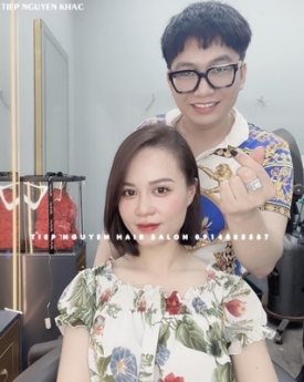 Tóc uốn layer nhẹ siêu cá tính phù hợp với mọi style - Tiệp Nguyễn Academy