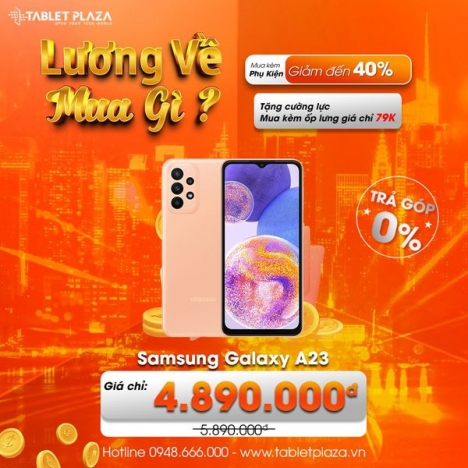 Sắm ngay smartphone xịn xò tại Tablet Plaza