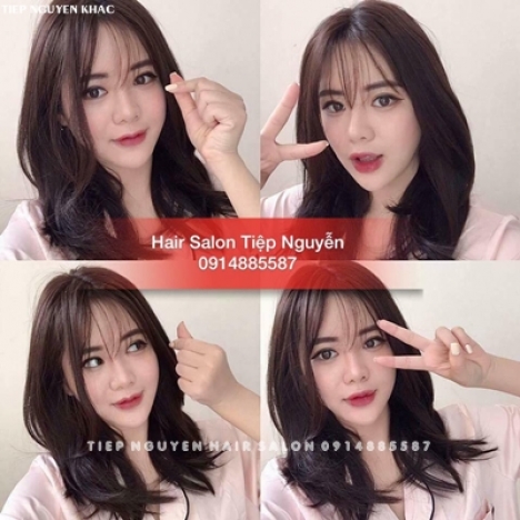 Uốn layer sóng lơi cho nàng thích style thời trang cá tính. - Tiệp Nguyễn Academy.