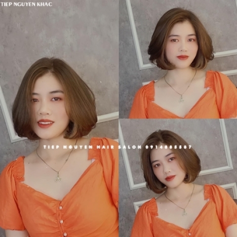 Uốn tóc layer nhẹ nhàng style phù hợp với mọi thời trang - Tiệp Nguyễn Academy