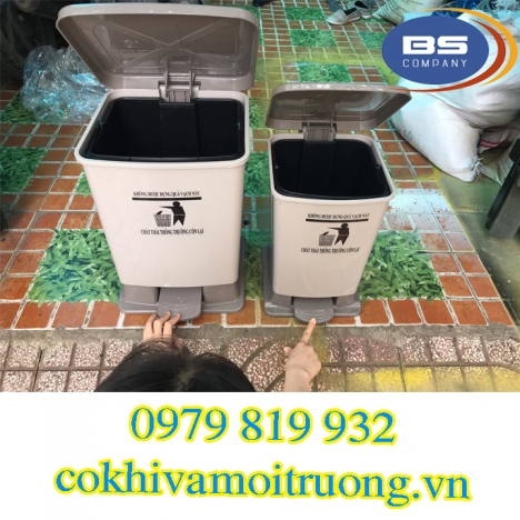 Thùng Rác Y Tế 25L Đạp Chân