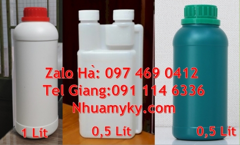 Chai nhựa 1l cao cấp, Chai nhựa cao cấp, Chai 500ml màu trong, Sỉ lẻ chai 0.5l, giá bán chai 1l, bán