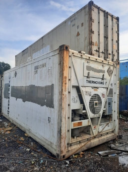 Container lạnh 20feet -35 độ trữ sầu riêng múi