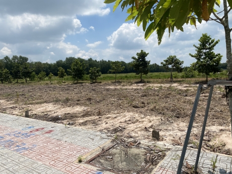 Bán lô đất thổ cư 80m2 ngay trường học cấp 2, Bình Dương giá 1.05 tỷ