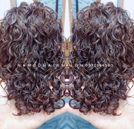Uốn Xù Mì Tóc Dài Uy Tín Giá Rẻ Hoài Đức - Nam Đỗ Hair Salon