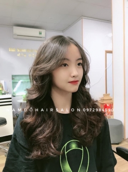 Uốn Sóng Nước Tóc Lỡ Đẹp Giá Rẻ Hoài Đức  - Nam Đô Hair Salon
