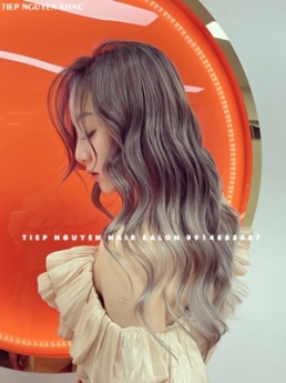 Uốn layer tóc bob ngang vai. Tóc bob uốn layer - Tiệp Nguyễn Hair Salon