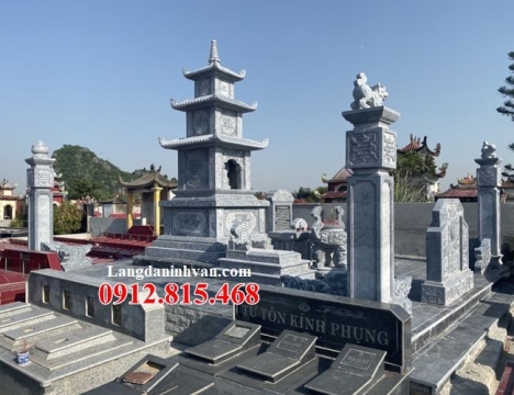 Tổng hợp những mẫu mộ tháp đá khối đẹp nhất hiện nay – Tháp đá khối