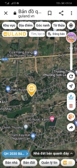Cực vip Cần bán Chính chủ bán đất Chín Thượng, Lan Mẫu, Lục Nam, Bắc Giang ô tô tránh nhau thoải