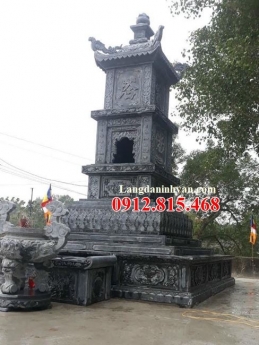 Tổng hợp những mẫu mộ tháp đá khối đẹp nhất hiện nay – Tháp đá khối