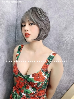 Tóc bob uốn layer. Những kiểu tóc uốn layer hot trend 2022 - Tiệp Nguyễn Hair Salon