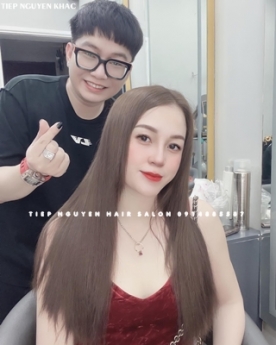 Tóc uốn layer nhẹ nhàng giúp nàng thêm tự tin cá tính - Tiệp Nguyễn Hair Salon