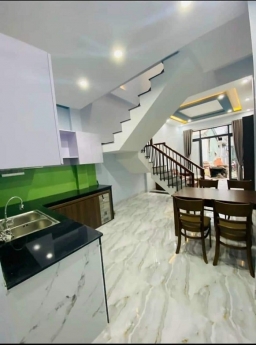 Bán nhà Mới xây 2 tầng 2 mê k4m15 Nguyễn Trãi, 2,x tỷ, full nội thất có tl