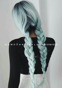Nhuộm Xanh Bule Đẹp Giá Rẻ Hoài Đức - Nam Đỗ Hair Salon
