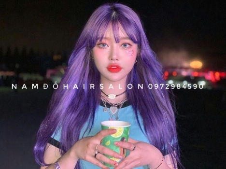 Nhuộm Màu Hồng Uy Tín Giá Rẻ Hoài Đức - Nam Đỗ Hair Salon