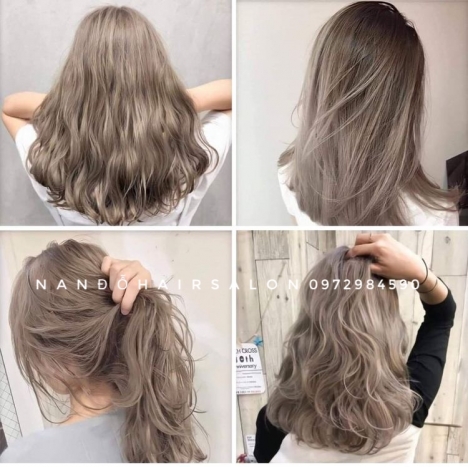 Nhuộm Khói Ánh Vàng Đẹp Uy Tín Giá Rẻ Hoài Đức - Nam Đỗ Hair Salon