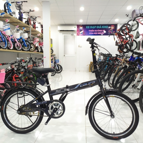 Xe Đạp Gấp 20 Inch CALIFA Khung Thép Không Đề