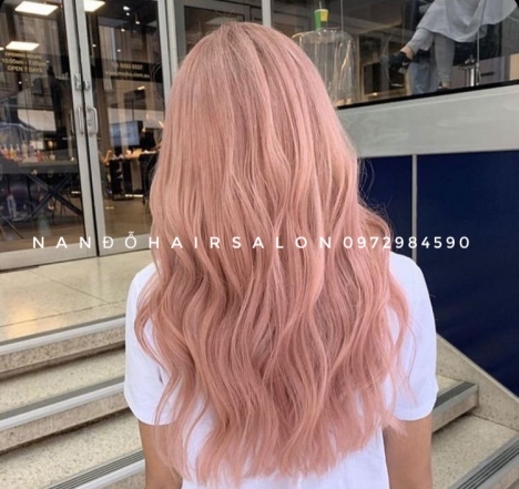 Nhuộm Tím Hồng Đẹp Giá Rẻ Hoài Đức - Nam Đỗ Hair Salon