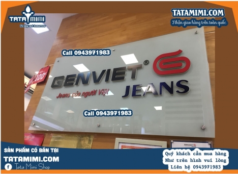 Chữ nổi mica- Nhận cắt chữ Mica theo yêu cầu