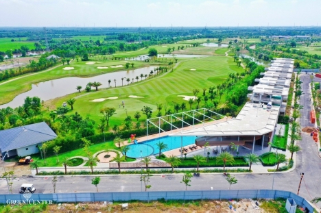 bán Biệt thự liền kề sân Golf Long An, cạnh Vinhomes 900ha dtich 84m2 giá chỉ 3ty7 tlcc.