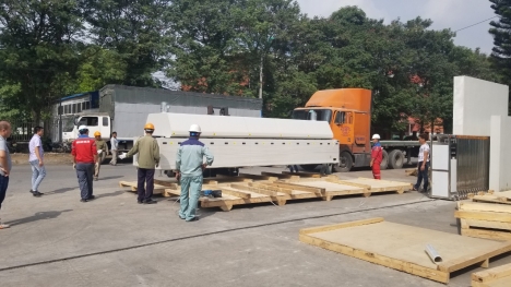 Đóng thùng gỗ để vận chuyển máy móc ở Hà Nam, Hà Nội