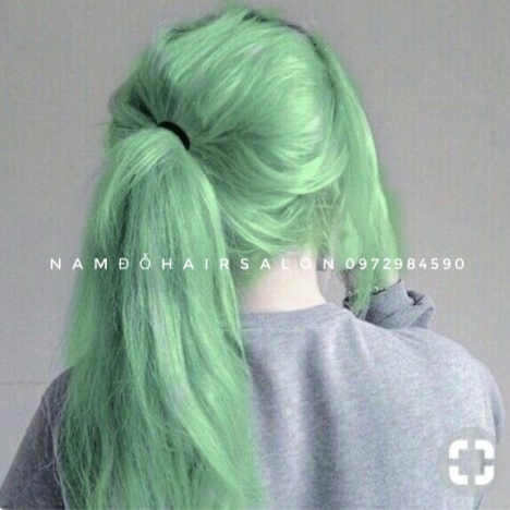 Nhuộm Tóc Màu Xanh Ngọc Đẹp Giá Rẻ Hoài Đức - Nam Đỗ Hair Salon