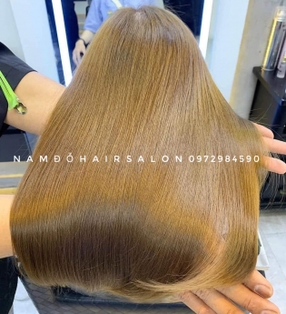 Nhuộm Tóc Nâu Vàng Đẹp Giá Rẻ Hoài Đức - Nam Đỗ Hair Salon