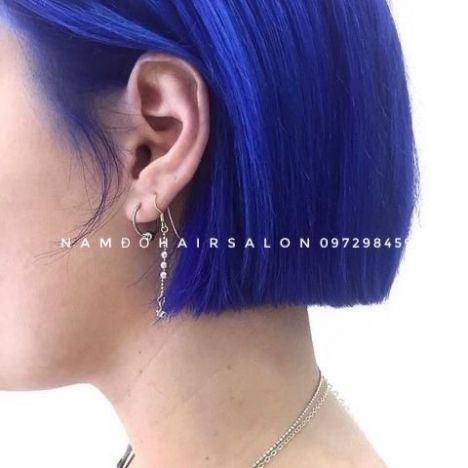 Nhuộm Xanh Bule Uy Tín Giá Rẻ Hoài Đức - Nam Đỗ Hair Salon