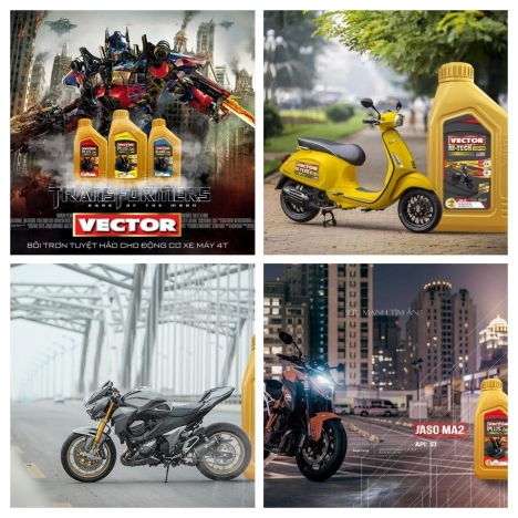 Dầu nhớt VECTOR - Cách mạng đổi mới sản phẩm, định hướng mở nhà phân phối mới.