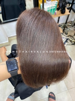 Nhuộm Tóc Màu Vang Ánh Lạnh Đẹp Giá Rẻ Hoài Đức - Nam Đỗ Hair Salon