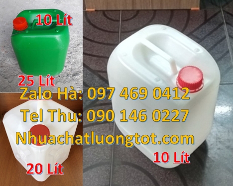 can 10l dẹp đựng axit, Can 25l đựng phân bón, can nhựa giá rẻ hcm, can dẹp 30 đựng nông dược, can 30
