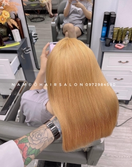 Nhuộm Màu Vàng Sáng Đẹp Giá Rẻ Hoài Đức - Nam Đỗ Hair Salon