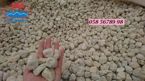 Sỏi xoa trang trí cảnh quan sân vườn