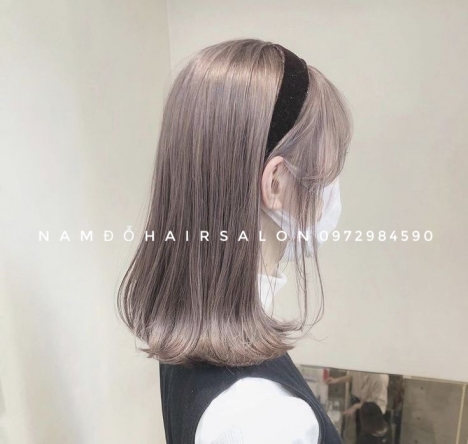 Nhuộm Màu Khói Trắng Đẹp Giá Rẻ Hoài Đức - Nam Đỗ Hair Salon