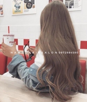 Nhuộm Xanh Đen Ánh Rêu Đẹp Giá Rẻ Hoài Đức - Nam Đỗ Hair Salon