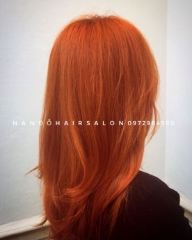 Nhuộm Màu Cam Đẹp Uy Tín Giá Rẻ Hoài Đức - Nam Đỗ Hair Salon