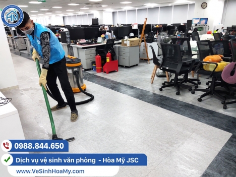 Vệ sinh thiết bị nhà xưởng, vệ ính Hòa Mỹ