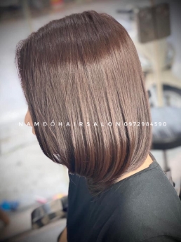 Nhuộm Màu Xanh Đen Ánh Bule Đẹp Giá Rẻ Hoài Đức - Nam Đỗ Hair Salon